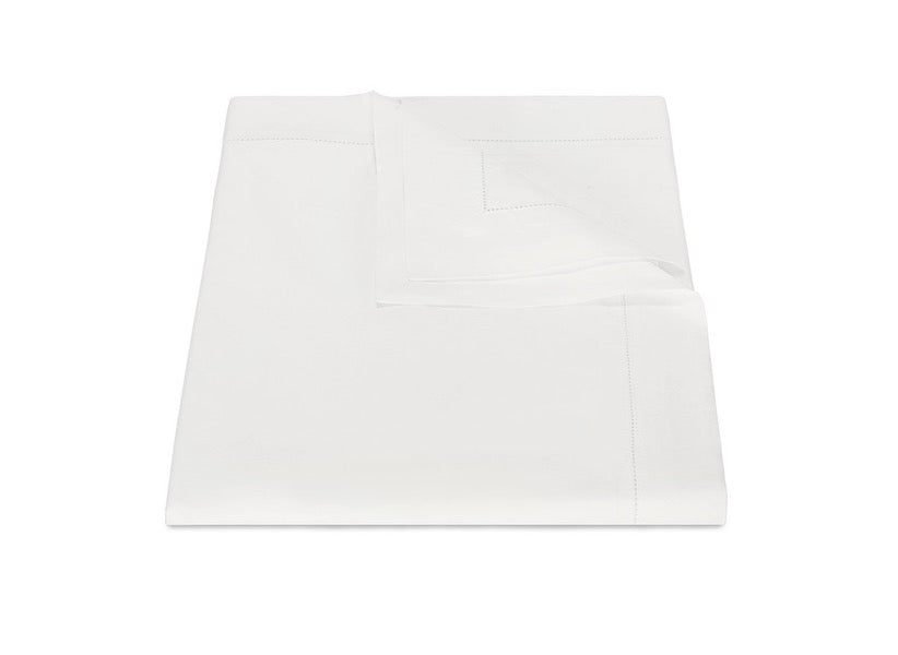 Matouk Bedding - Bergamo Hemstitch Duvet Cover in Bone - Fig Linens and Home