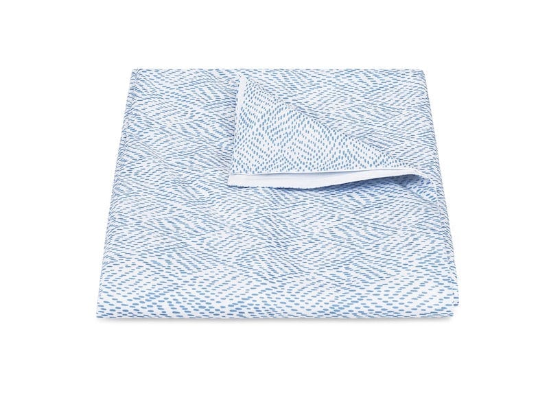 Matouk Duma Diamond Sky Duvet Cover | Matouk Schumacher at Fig Linens and Home