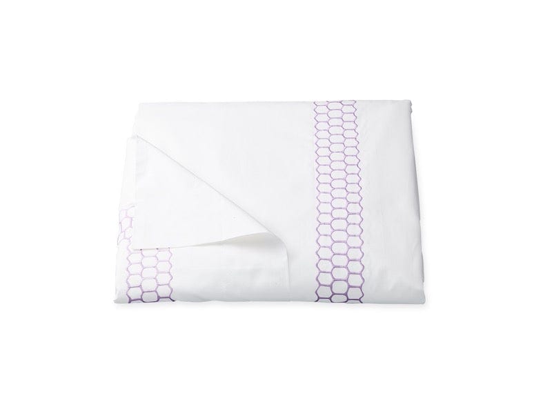 Matouk Liana Lavender Duvet Cover | Fig Linens
