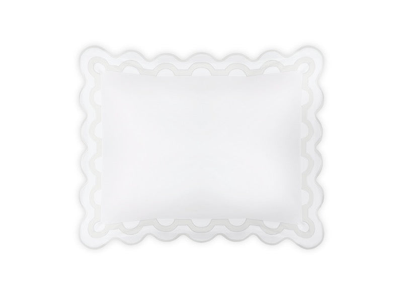 Matouk Bedding - Mirasol Bone Pillow Sham - Fig Linens and Home