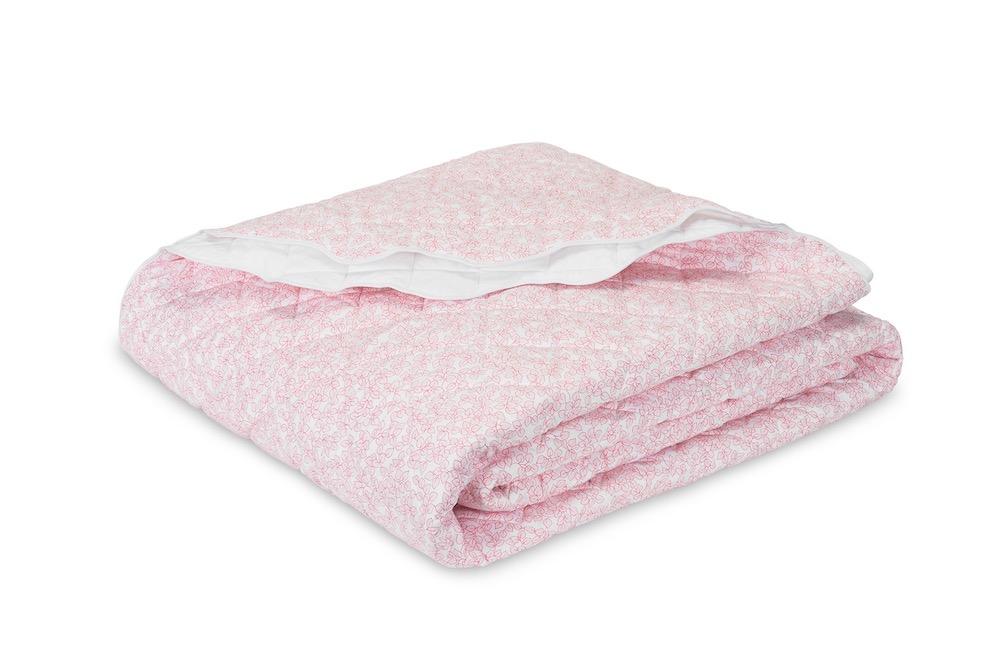 Margot Blush Quilt | Matouk at Fig Linens and Home