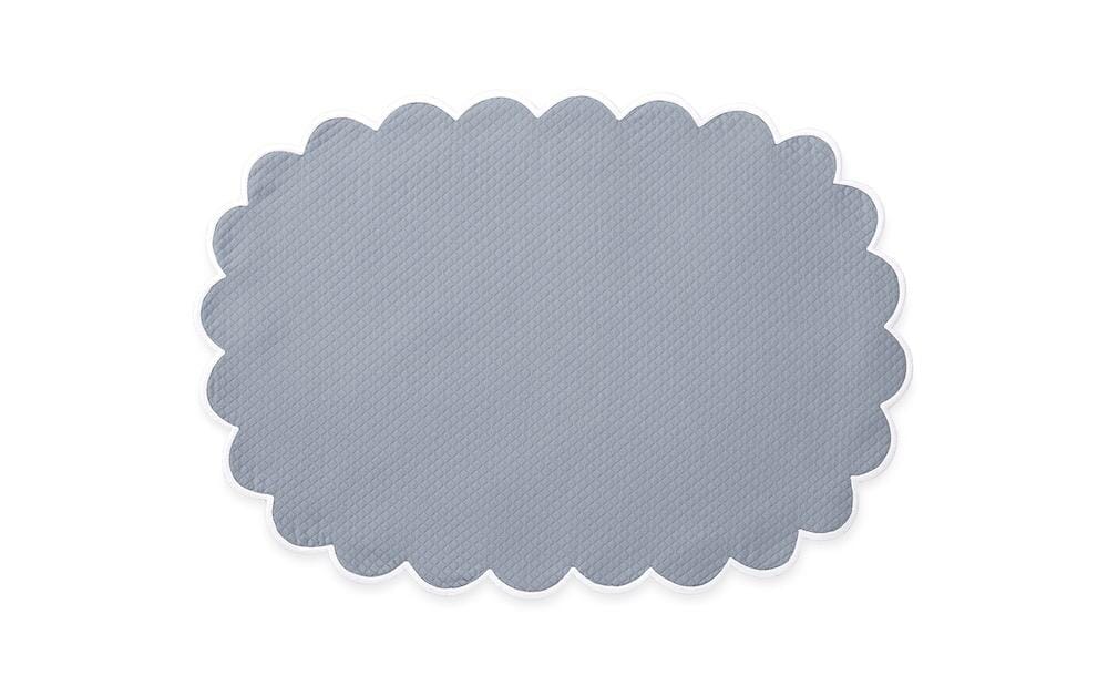 Matouk Savannah Gardens Placemats in Hazy Blue
