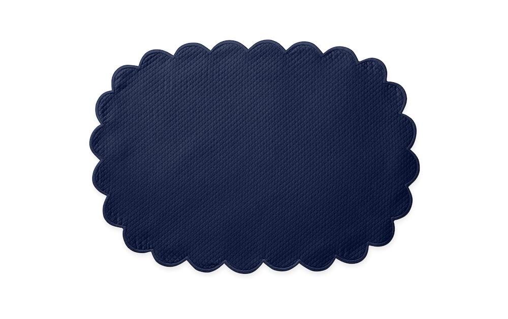Matouk Savannah Gardens Placemats in Navy