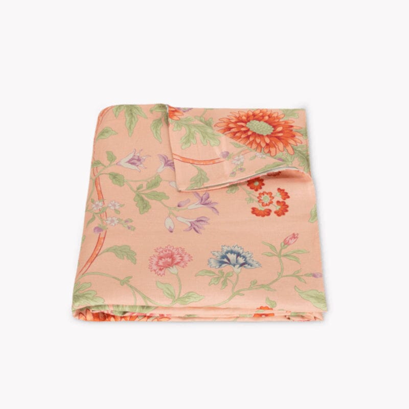 Duvet Cover - Simone Linen Bedding in Apricot by Matouk Schumacher at Fig Linens and Home