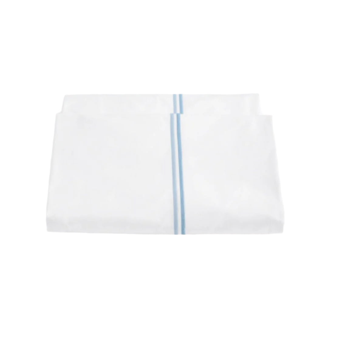 Essex Duvet Cover - Matouk Essex Light Blue Bedding - Fig Linens and Home