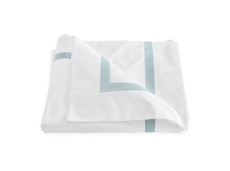 Matouk Lowell Pool Duvet Cover | Fig Linens