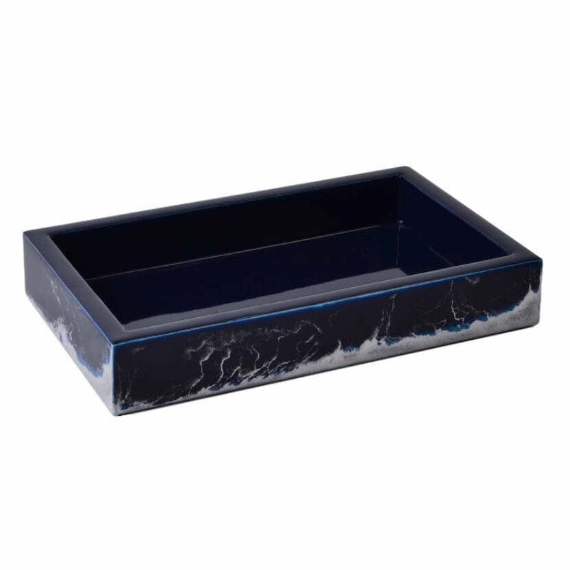 Mike and Ally Bathroom Accessories  - Lava Midnight Tray