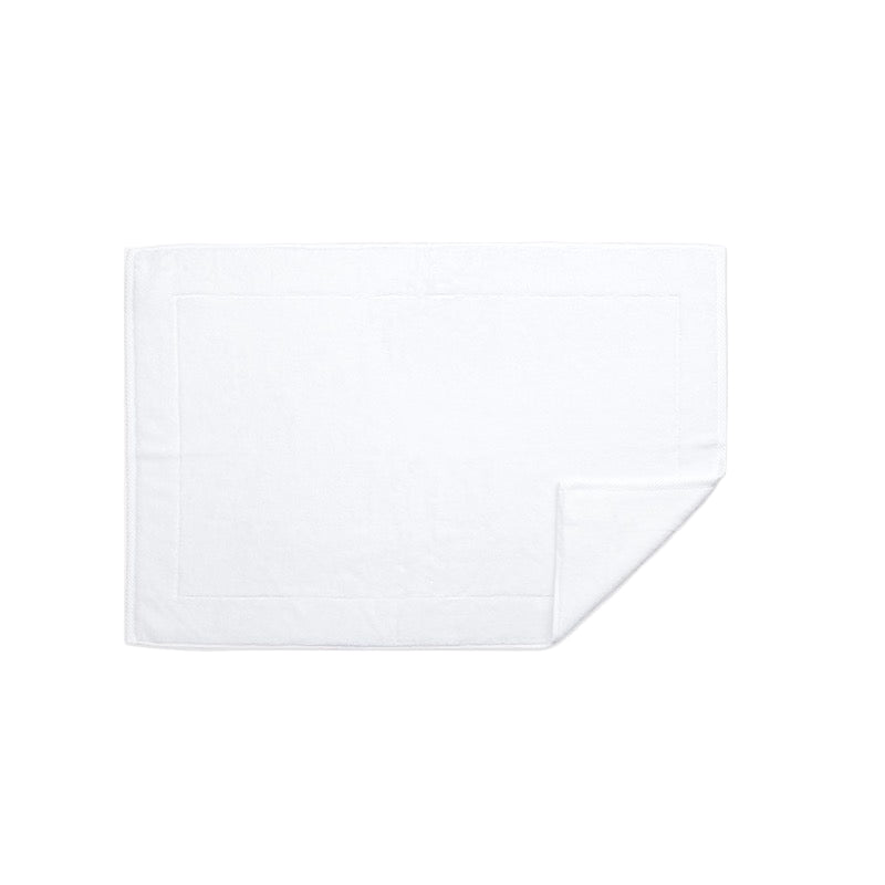 Matouk Milagro Tub Mat at Fig Linens and Home - White
