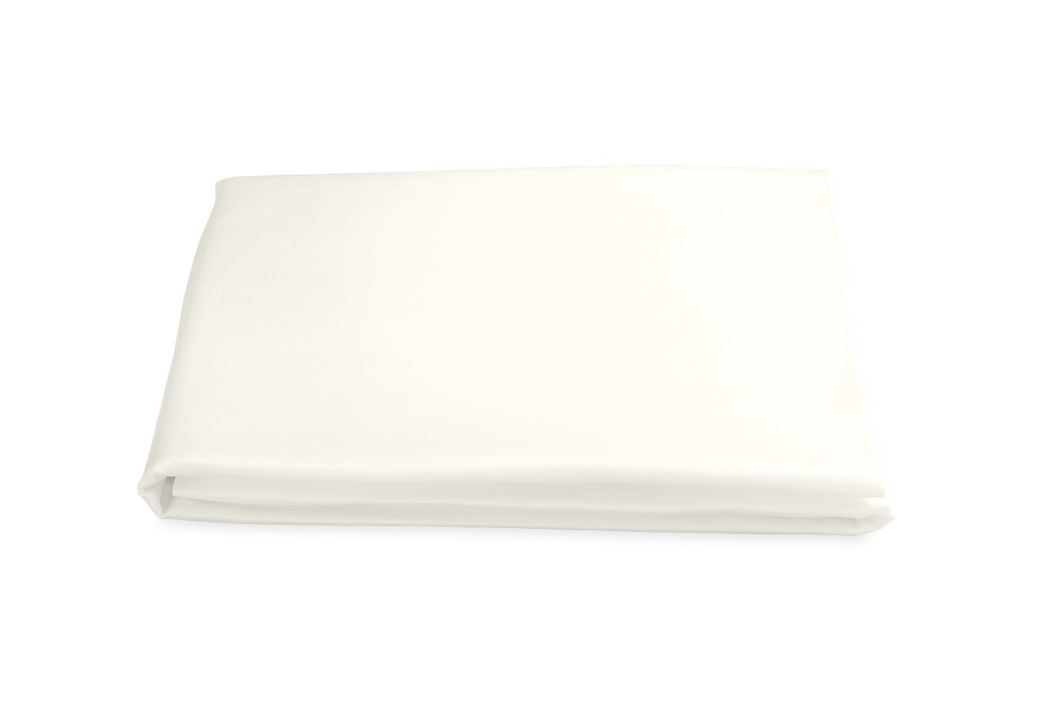 Milano Hemstitch Fitted Sheet in Ivory | Matouk at Fig Linens