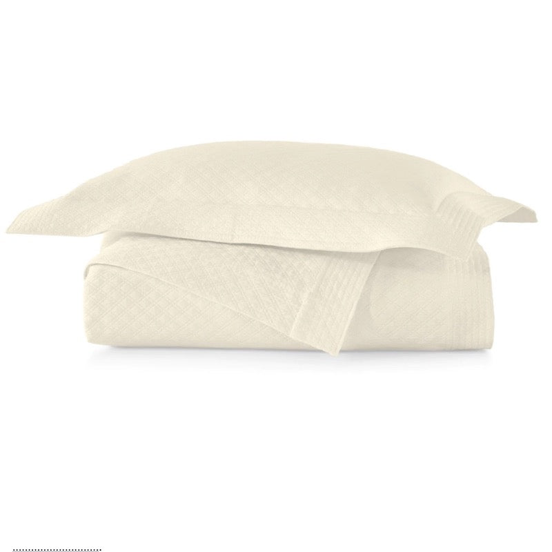 Peacock Alley Coverlet - Alyssa Ivory Natural Matelasse Bedding