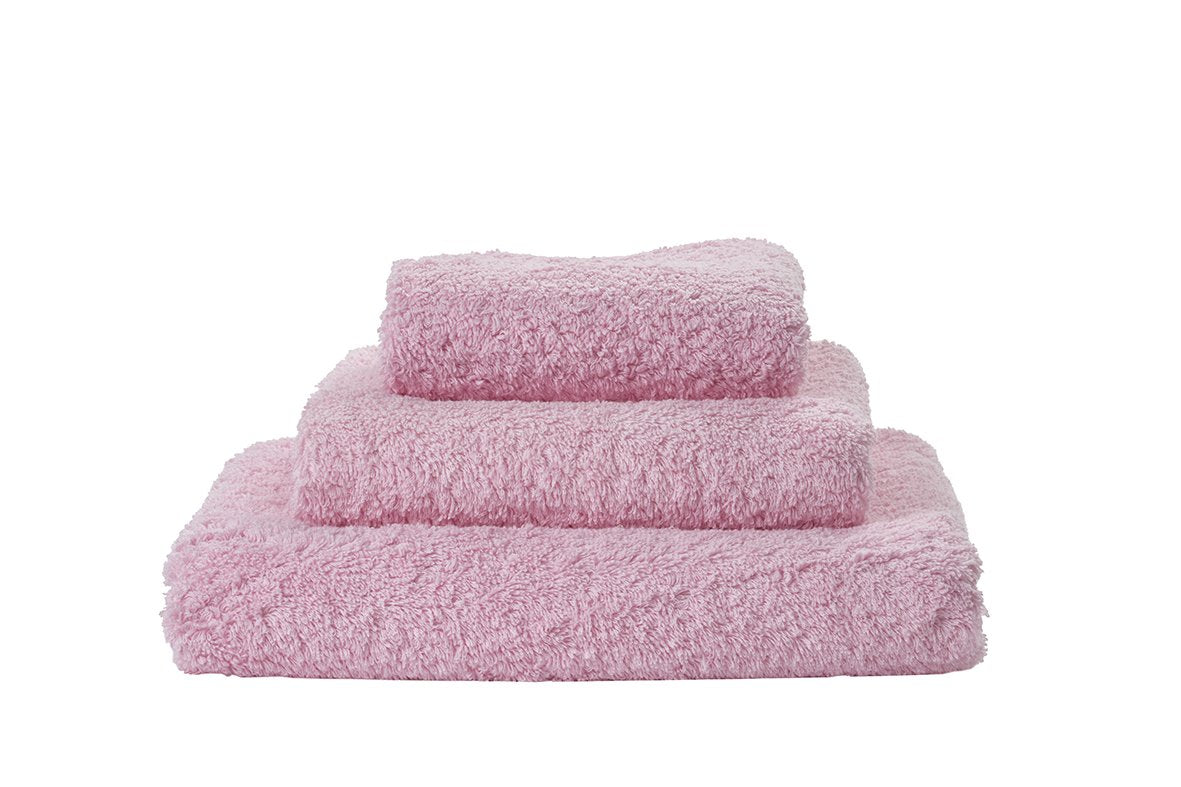 Set of Abyss Super Pile Towels in Pink Lady 501