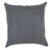 Traditions Linens Pillow Sham - Piper Washed Linen Bedding in Charcoal with Embroidery - TL at Home