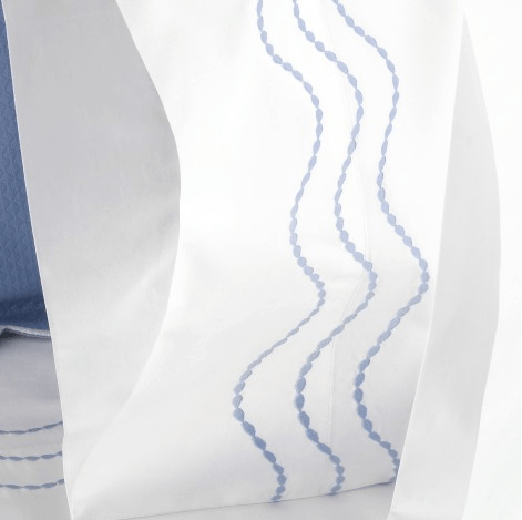 Matouk Serena Pillowcases  - available at fig linens and home