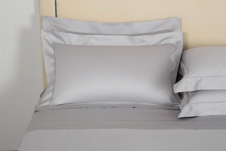 Frette Single Ajour Grey Cliff Sham | Fig Linens