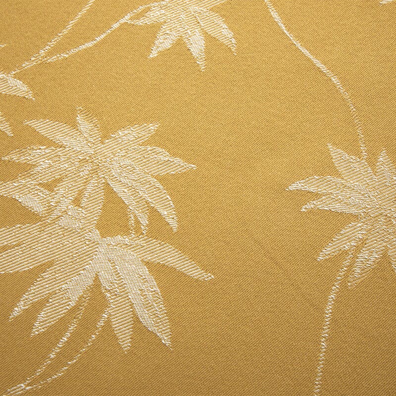 Tioman Jacquard Tea Towel by Yves Delorme - Detail of Foliage on Towel - Fig Linens and Home
