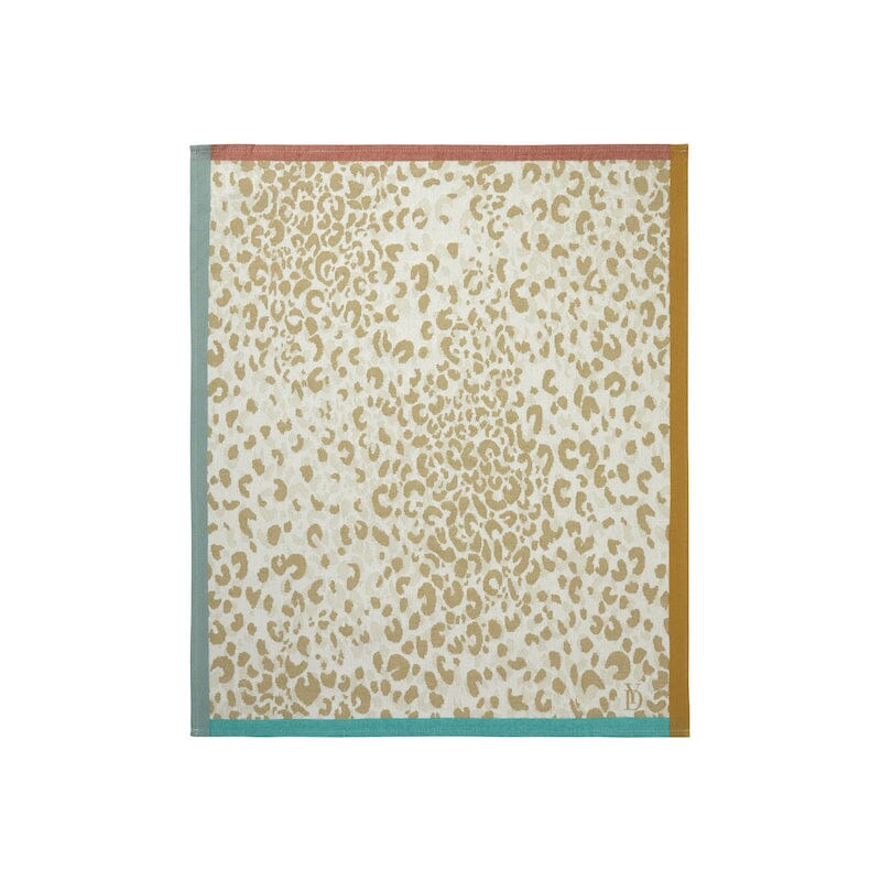 Yves Delorme Leopards Tea Towel | Kitchen Linens Main Image