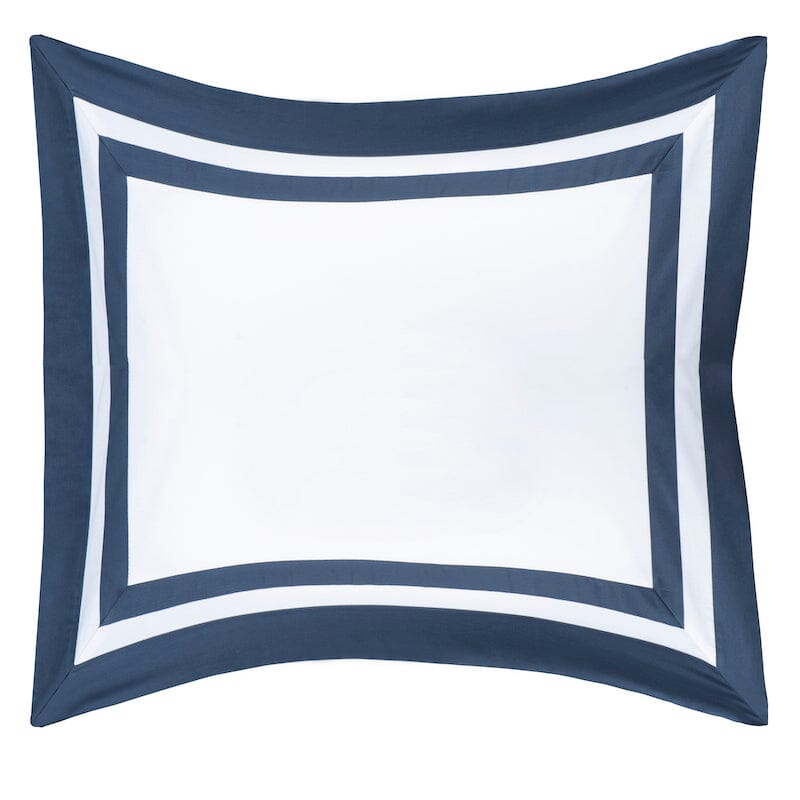 Pillow Sham - Vilanova Hale Navy | Downright at Fig Linens and Home
