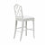 Annette White Counter Stool by Worlds Away - Angled View - Chippendale