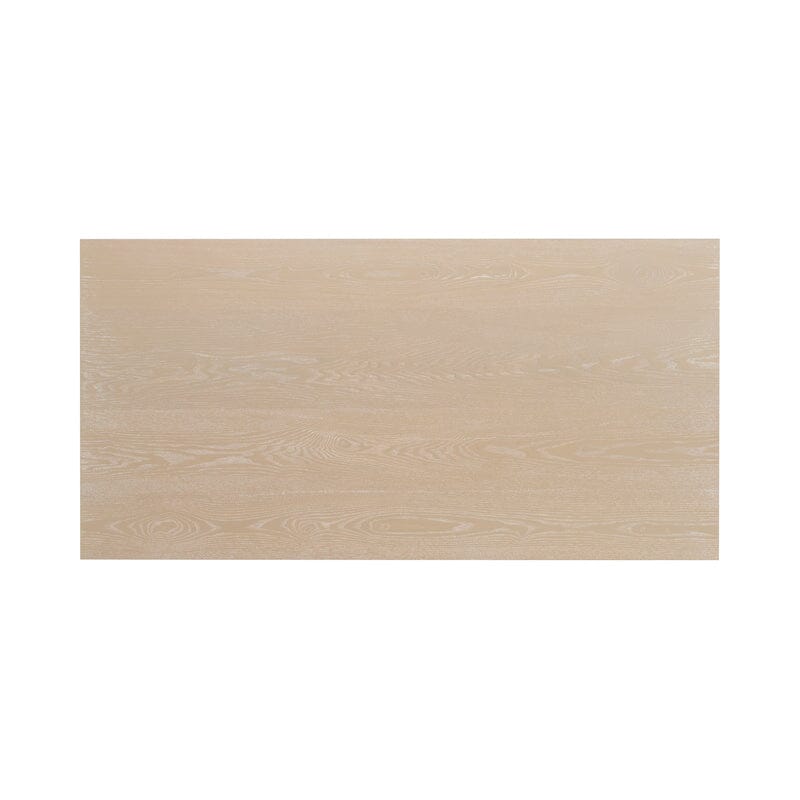 Kenneth Cerused Oak Coffee Table by Worlds Away | Top of Coffee Table