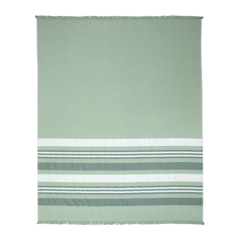 Hugo Boss Home Searide Green Foutah with closing belt - Fig Linens and Home