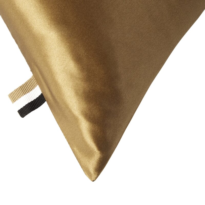 Hugo Boss Home SILK SHAM Camel Silk Sham Standard (Single) in a box - Corner 2 - Fig Linens and Home