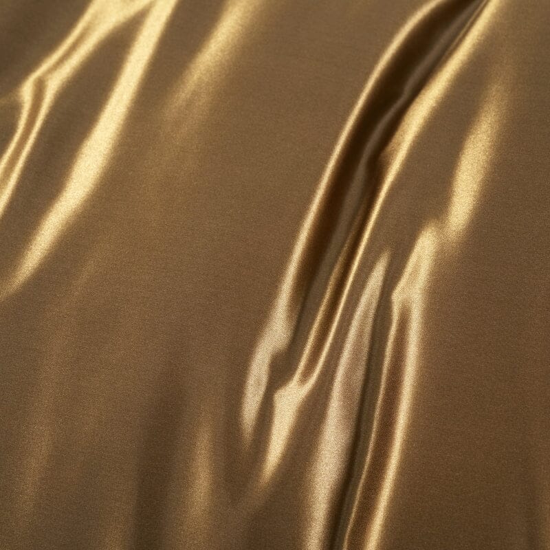 Hugo Boss Home SILK SHAM Camel Silk Sham Standard (Single) in a box - Fabric Detail - Fig Linens and Home