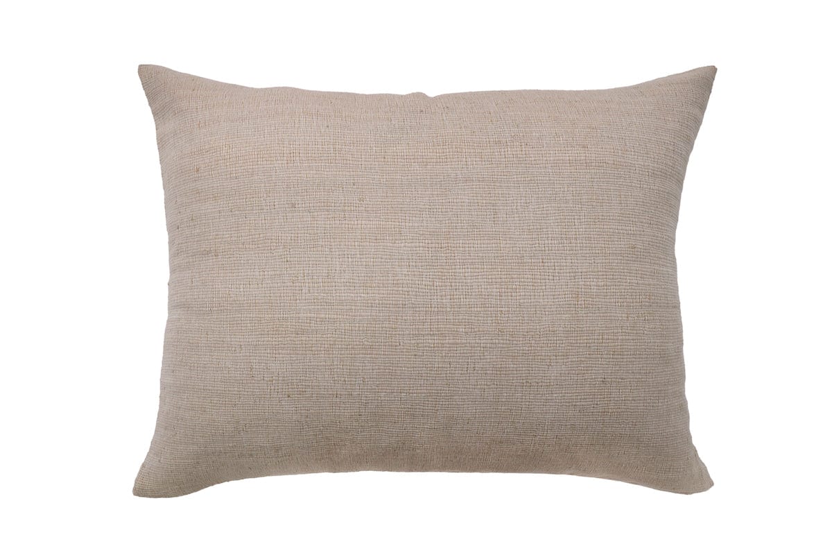 Pom Pom at Home Athena Natural Big Pillow (28" X 36") Natural at FIG LINENS AND HOME