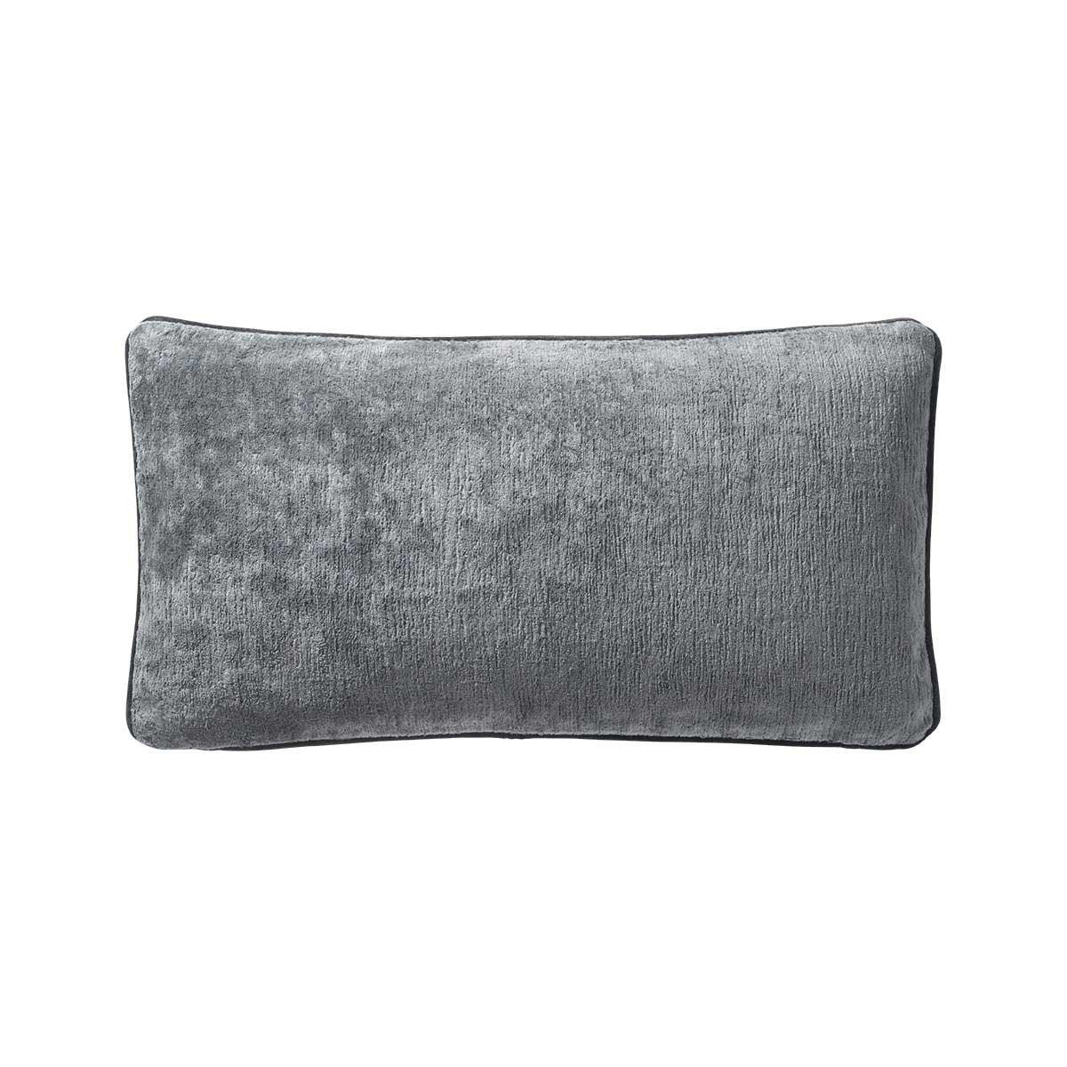 Boromee Zinc Lumbar Pillow by Iosis | Fig Linens and Home