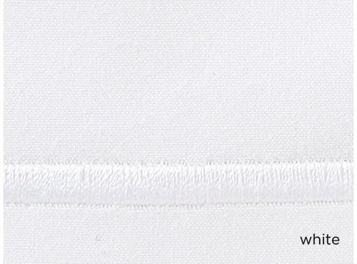 Peacock Alley Boutique Shams by Peacock Alley - Standard Sham 20x26" White at FIG LINENS AND HOME - 10