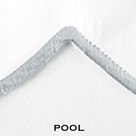 Matouk Butterfield Sheets & Pillowcases by Matouk - King Pillowcases Pair 21x40 White at FIG LINENS AND HOME - 24