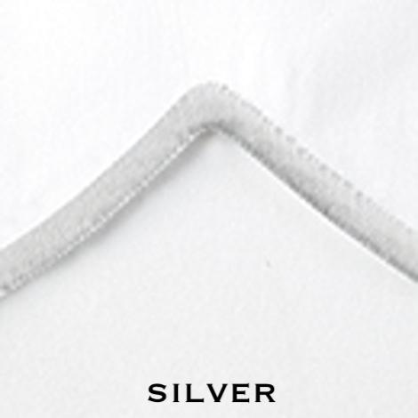 Matouk Butterfield Sheets & Pillowcases by Matouk - King Pillowcases Pair 21x40 White at FIG LINENS AND HOME - 26