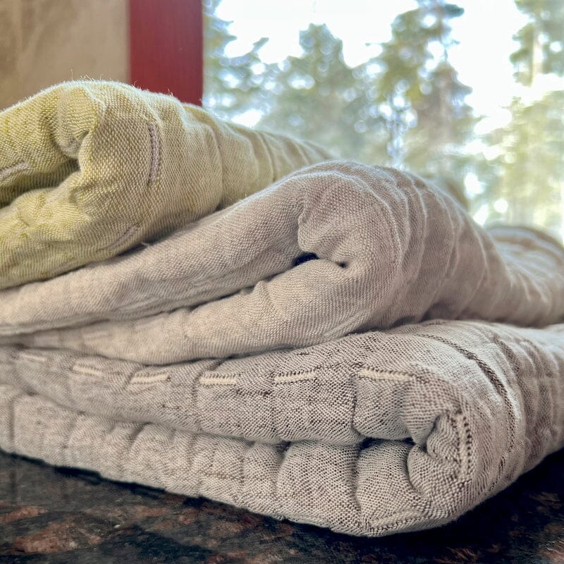 Traditions Linens - Devon Coverlets by TL at Home folded - Fig Linens and Home