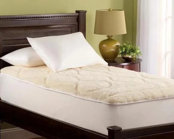 Luxury Merino Wool Mattress Pad by Downright | Fig Linens
