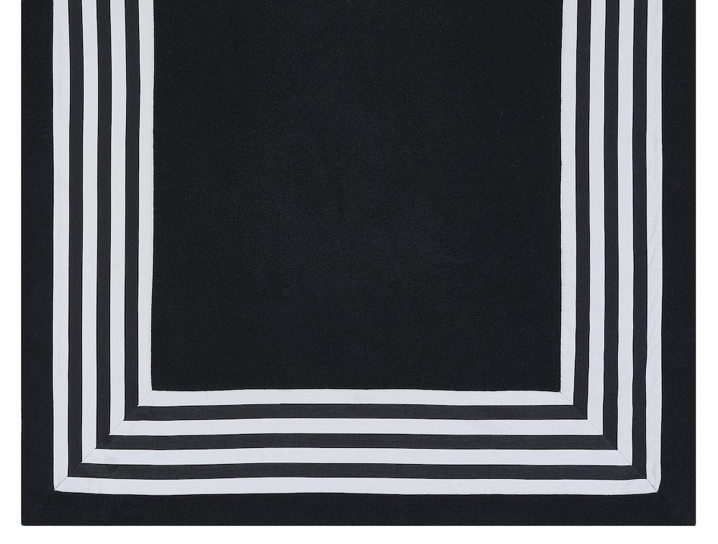 Fig Linens - Cannes Beach Towels by Abyss and Habidecor - Black 990