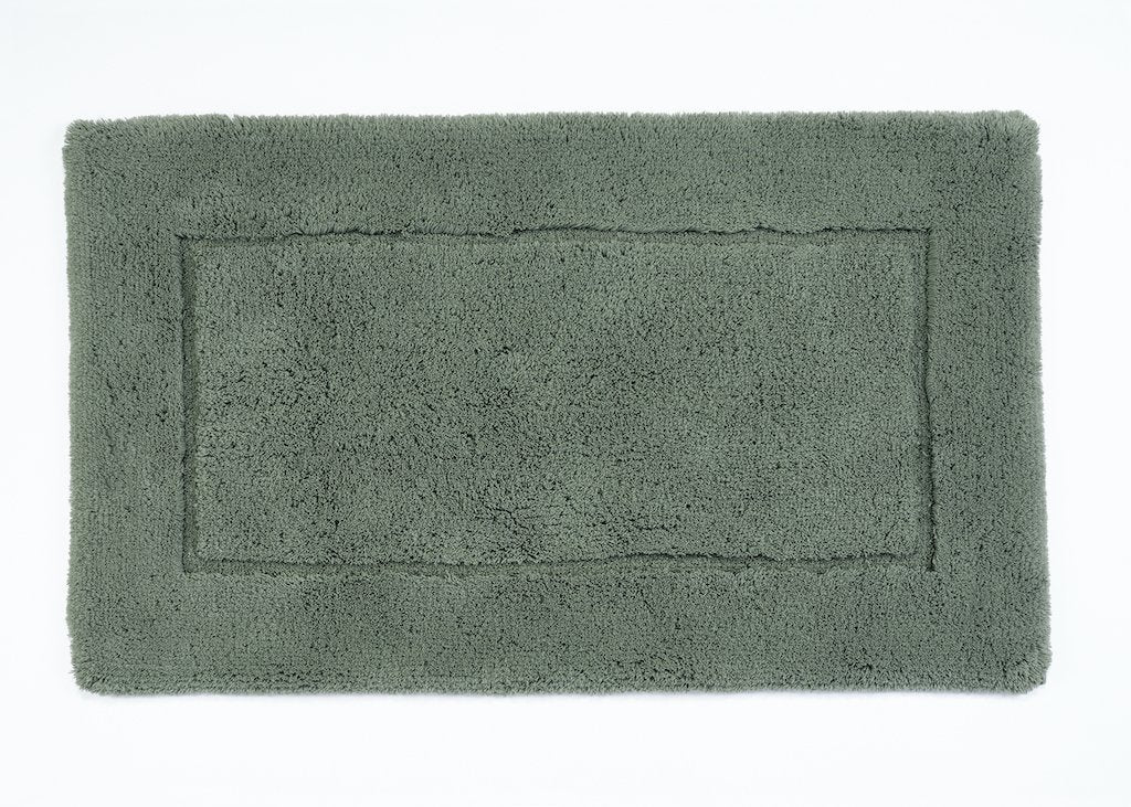 Fig Linens - Must Rug by Abyss & Habidecor - Evergreen Bath Rug - 23x23"