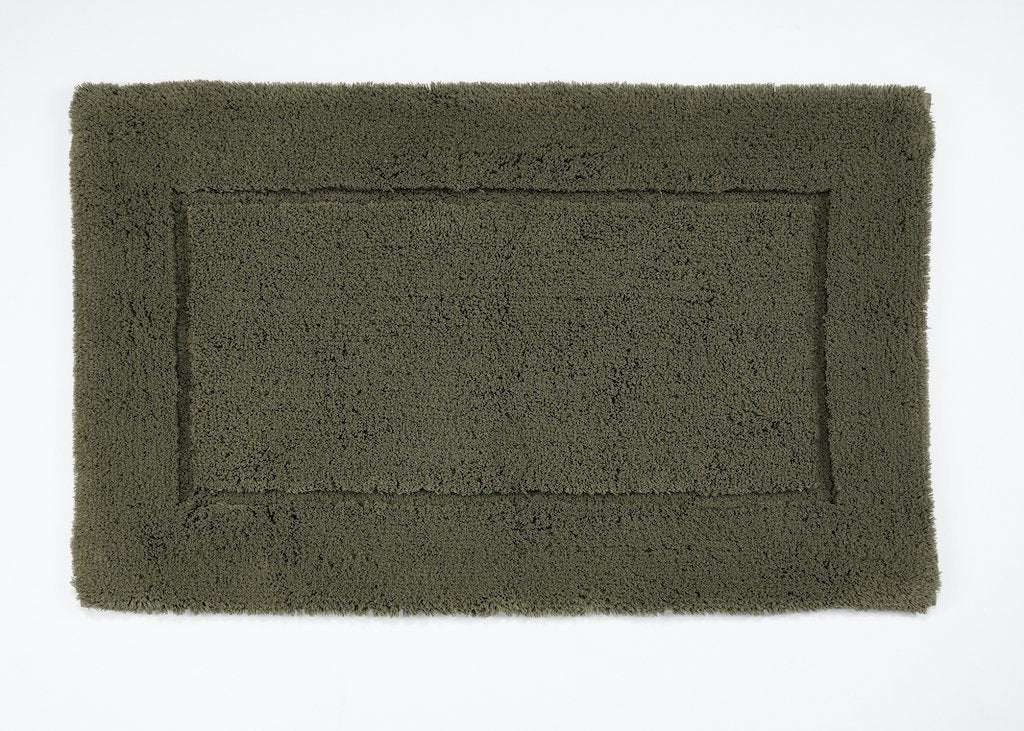 Fig Linens - Must Rug by Abyss & Habidecor - Khaki Bath Rug - 23x23"