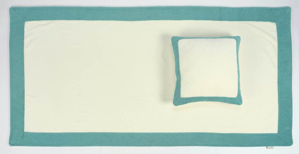 Fig Linens - Portofino Beach Towel and Pillow by Abyss and Habidecor