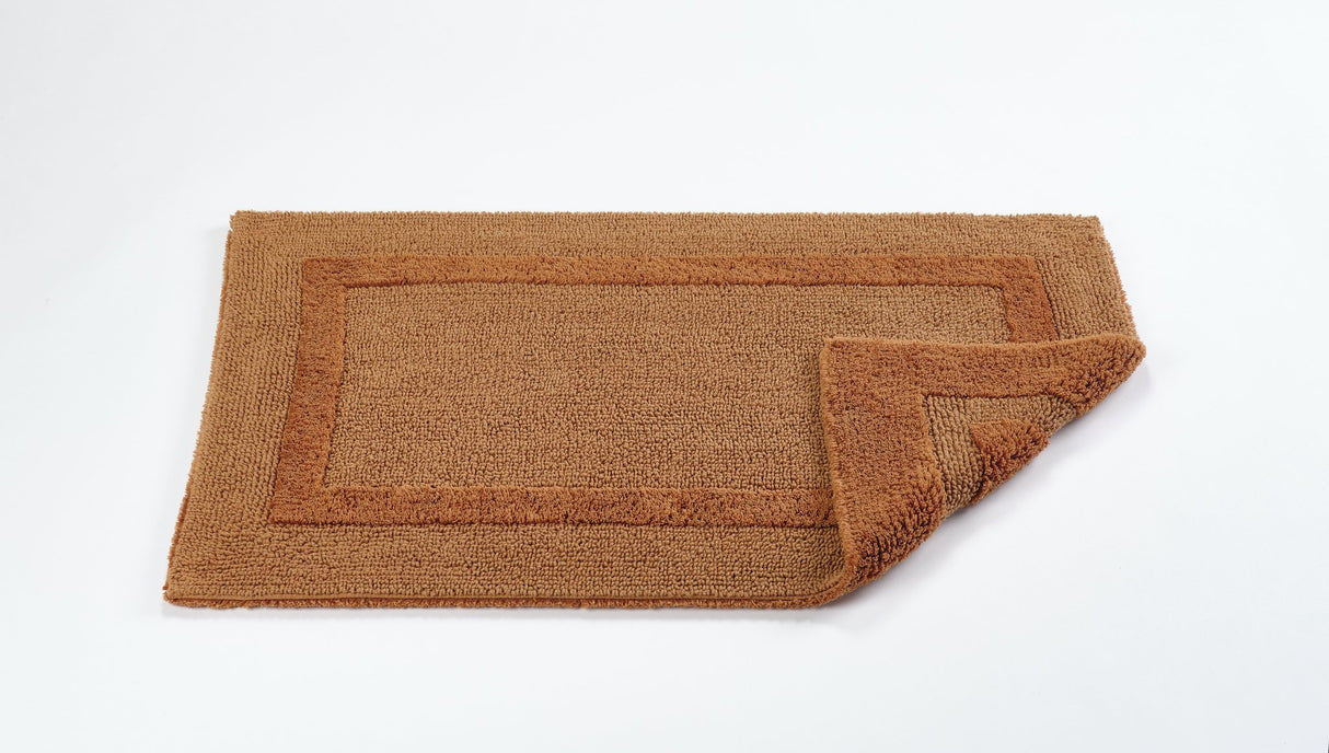 Fig Linens - 23x39 Reversible Bath Rug by Abyss & Habidecor - Caramel