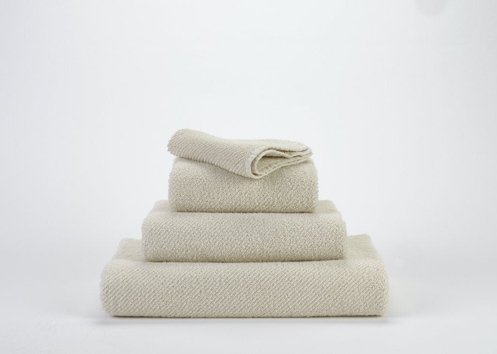 Fig Linens - Twill Bath Towels by Abyss and Habidecor - Ecru