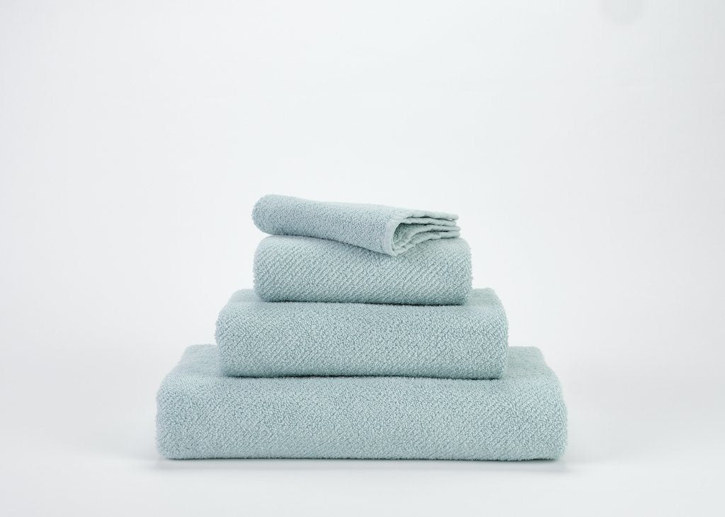 Fig Linens - Twill Guest Towels by Abyss and Habidecor - Ice