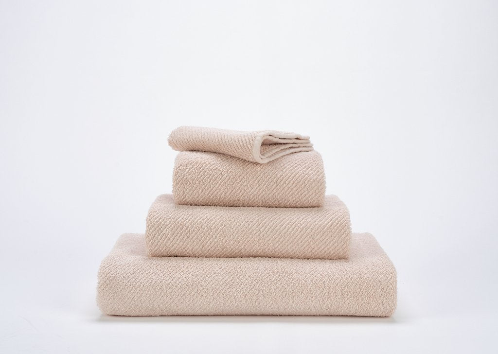 Fig Linens - Twill Guest Towels by Abyss and Habidecor - Nude