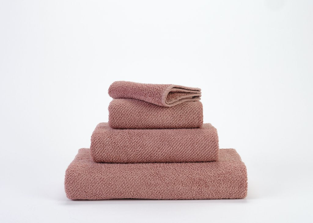 Fig Linens - Twill Bath Towels by Abyss and Habidecor - Rosette