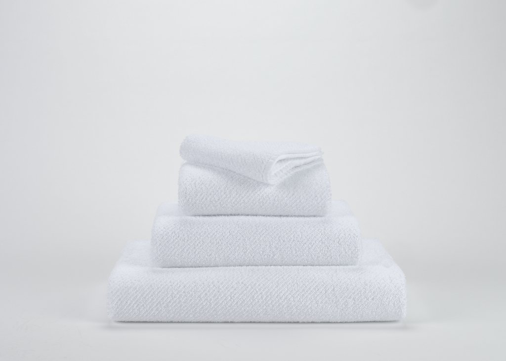 Fig Linens - Twill Guest Towels by Abyss and Habidecor - White