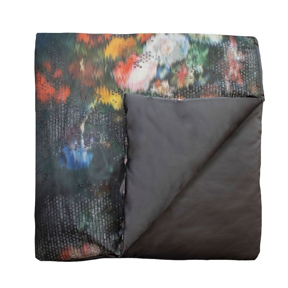Ann Gish Ibiza Black Throw by Ann Gish - 96” x 50” at FIG LINENS AND HOME - 1