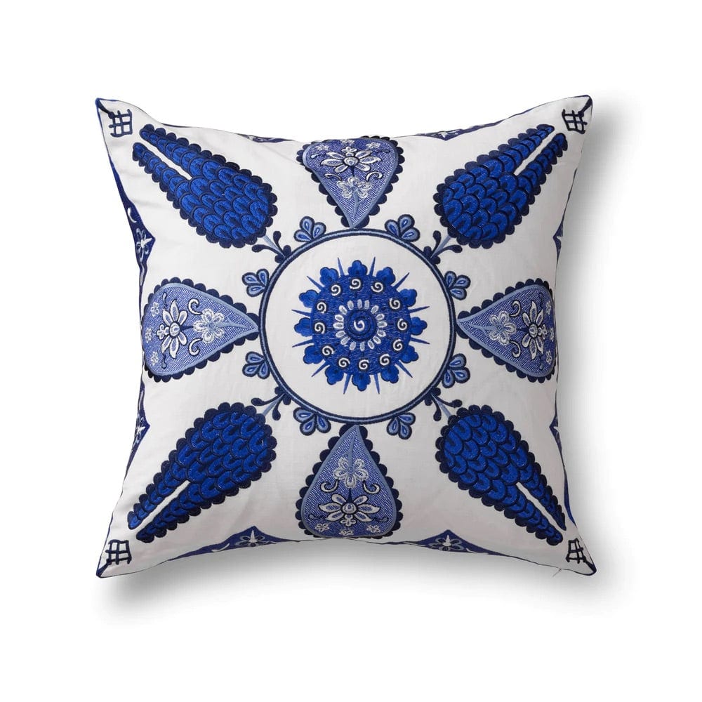 Fig Linens - Iznik Indigo Decorative Pillow | The Met x Ann Gish
