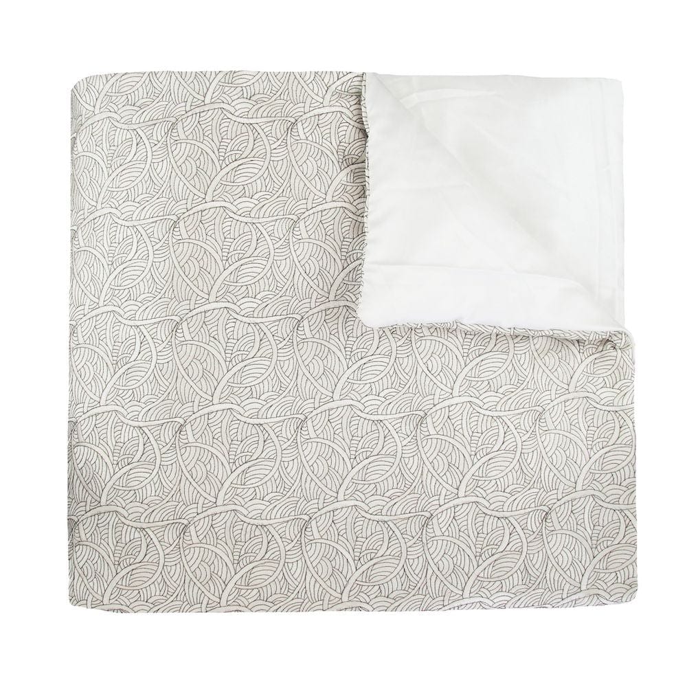 La Sirene Powder Throw by Ann Gish | Fig Linens