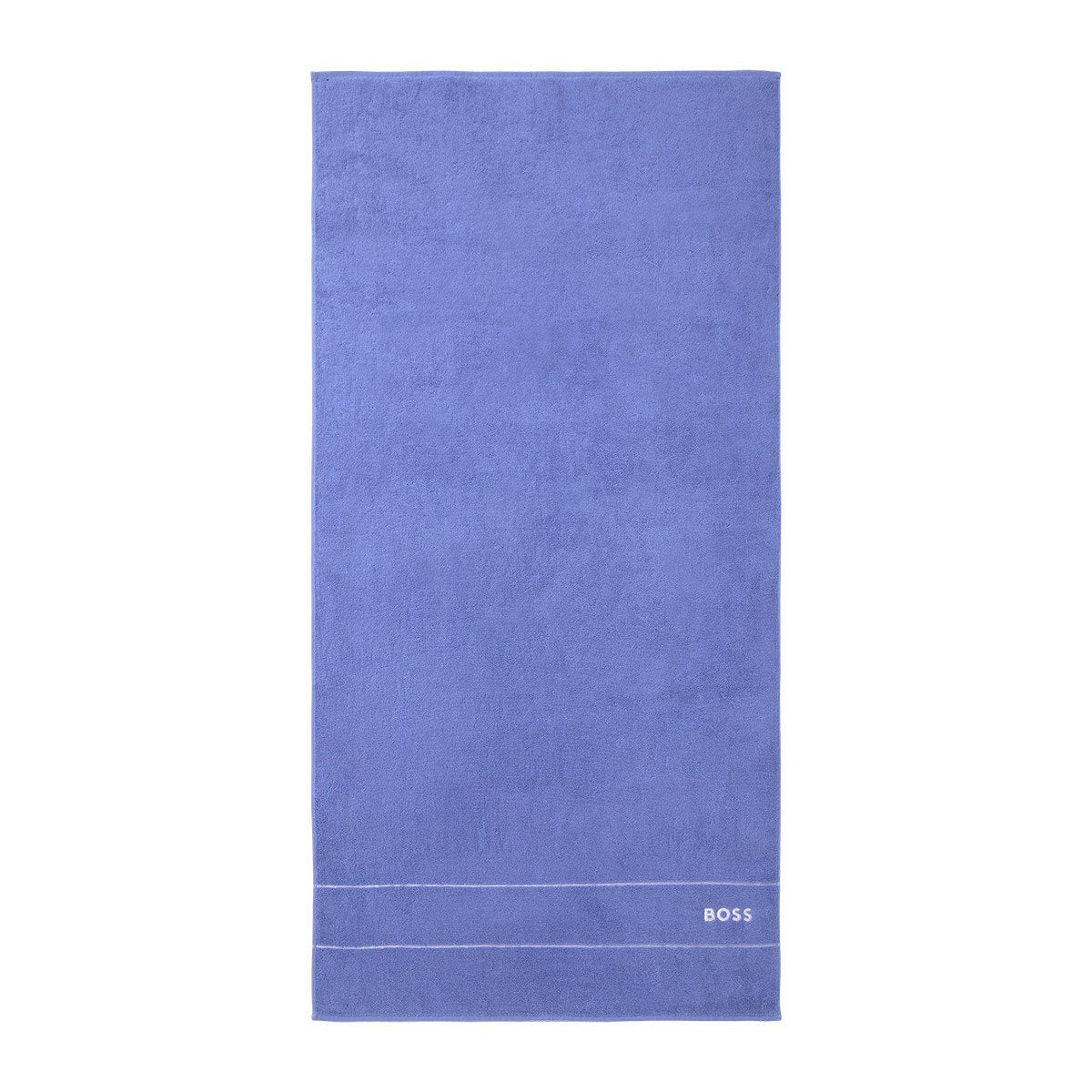 Plain Touareg Purple Bath Towels by Hugo Boss | Fig Linens