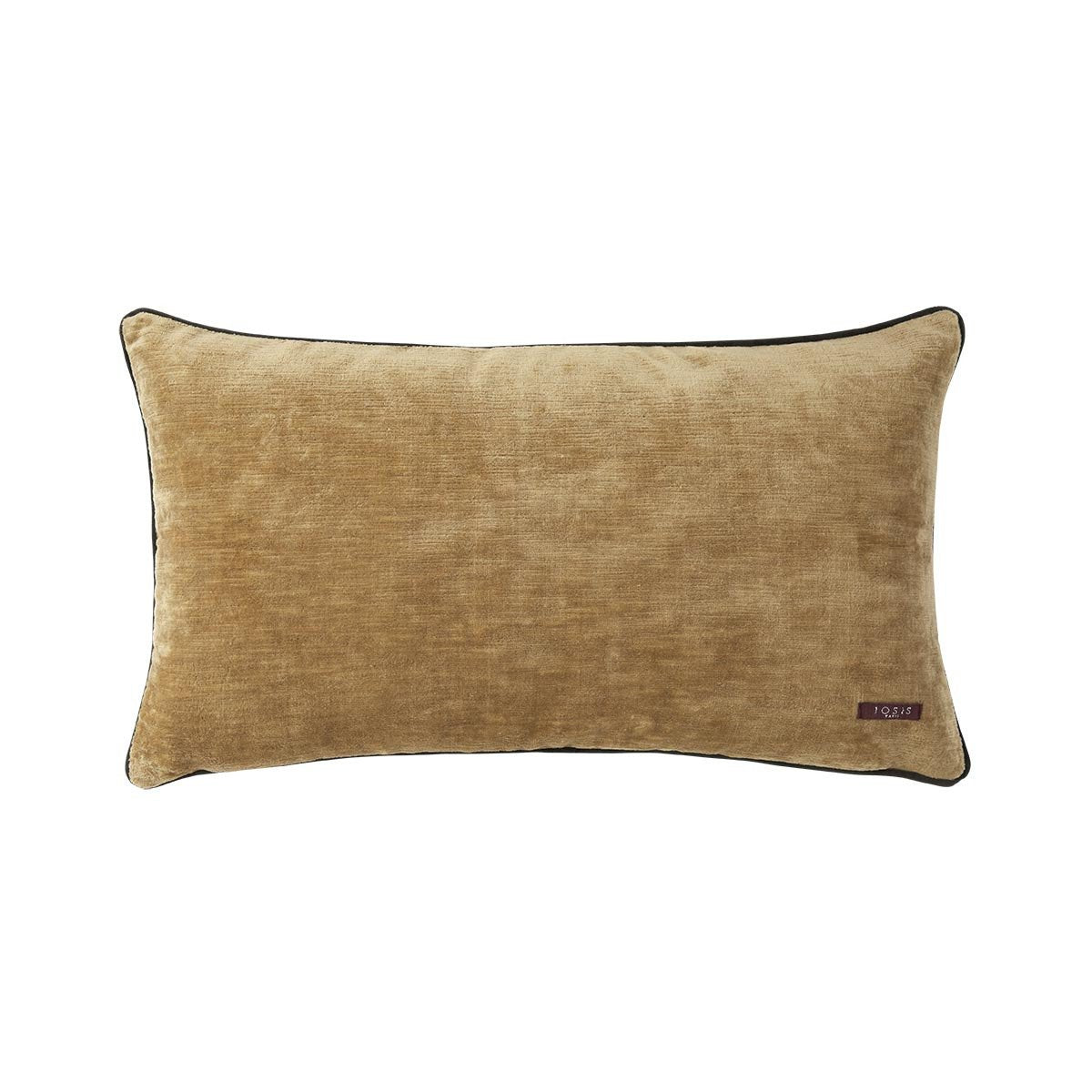 Fig Linens - Boromee Daim Lumbar Pillow by Iosis - Back