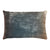 Fig Linens - Ombre Gunmetal Velvet Boudoir Pillows by Kevin O'Brien Studio