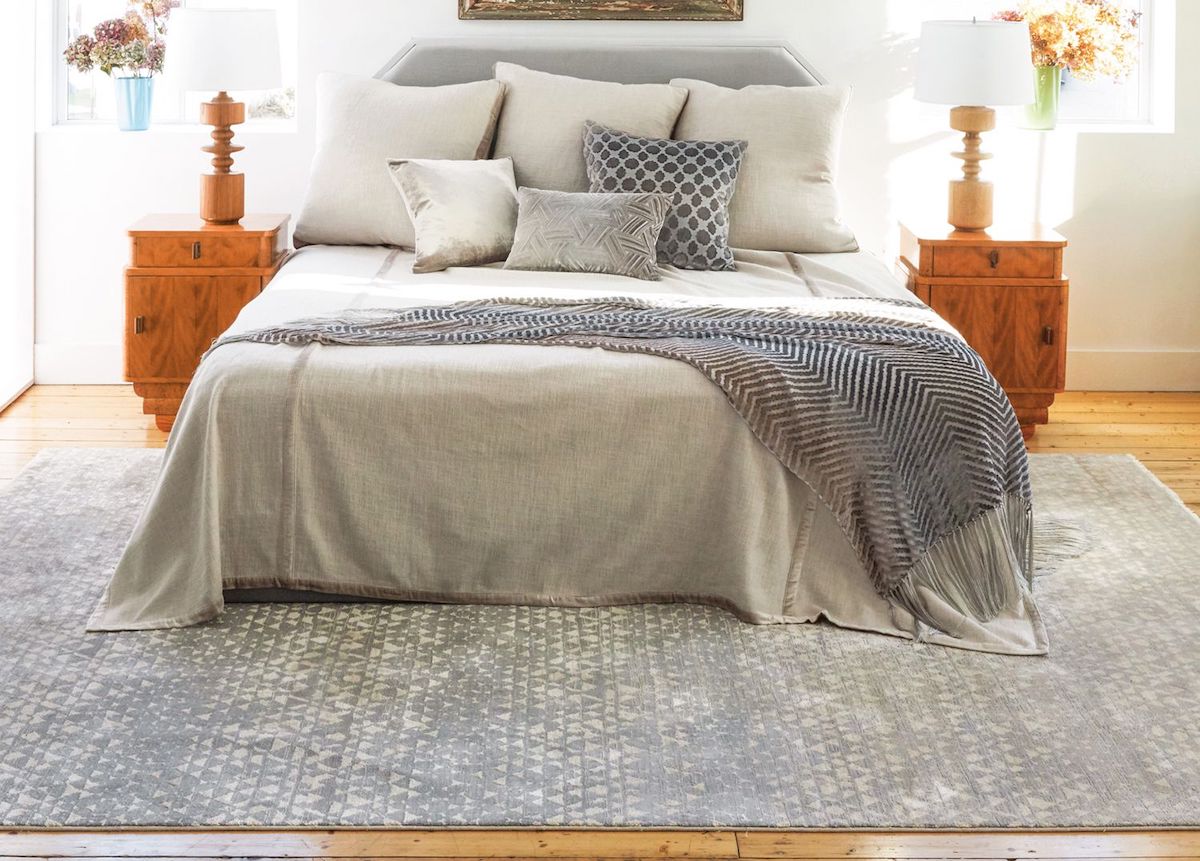 Chunky Weave Biscotti Coverlet by Kevin O'Brien Studio | Fig Linens